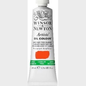 Winsor & Newton - Oliemaling - Artists - Cadmiun-free Scarlet 37 Ml