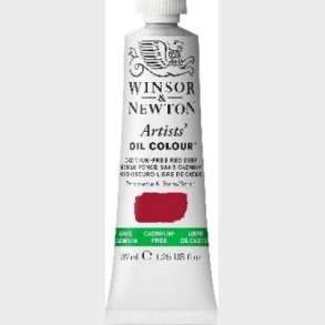 Winsor & Newton - Oliemaling - Artists - Cadmium-free Red Deep 37 Ml