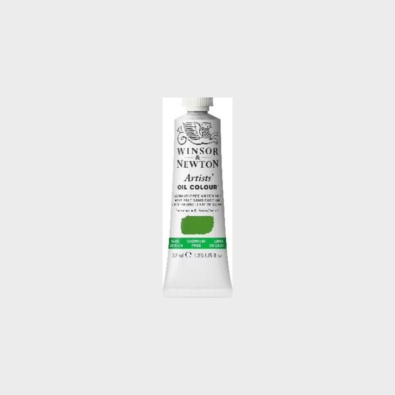 Winsor &amp; Newton - Oliemaling - Cadmium Free Green Pale 37 Ml