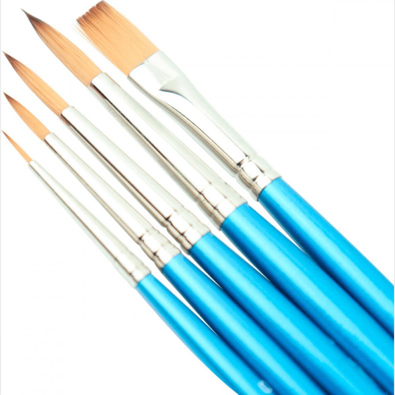 Winsor &amp; Newton - Cotman Brush Short Handle 5 Stk - Malerpensler