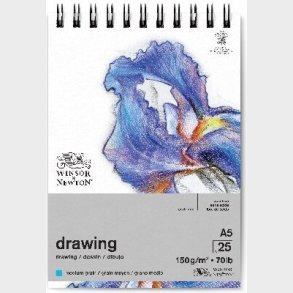 Tegneblok - A5 - Medium - 25 Sider - Winsor & Newton