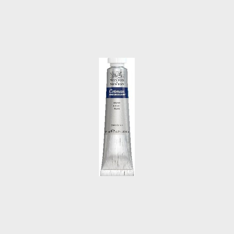 Akvarelfarve - Cotman Watercolour - 21 Ml - Silver 617 - Winsor &amp; Newton