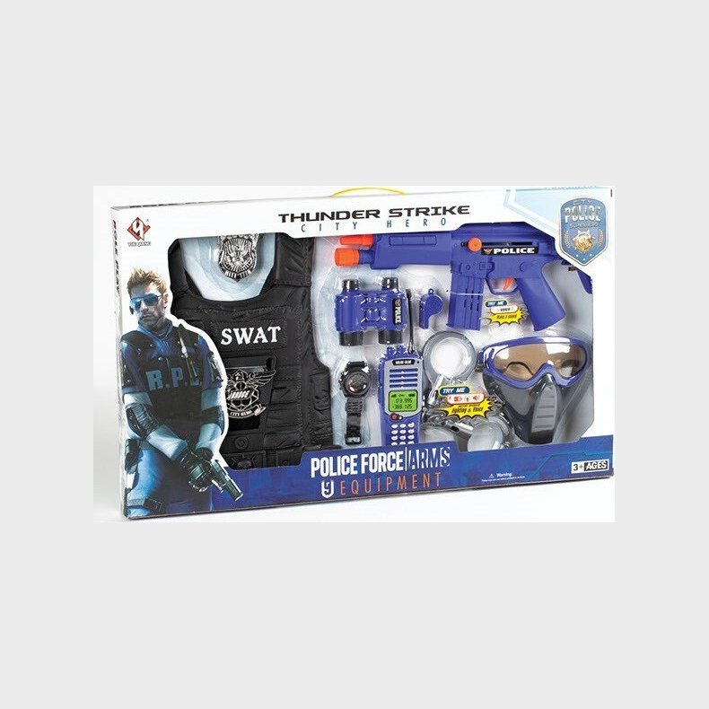 Politi Legetj Til Brn - 9 Dele