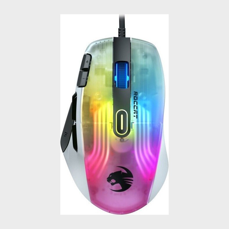 Roccat - Kone Xp Rgb Gaming Mus - Hvid