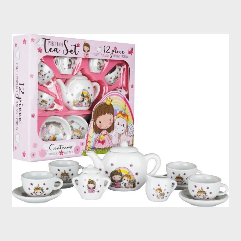 Test I Porceln Til Brn - 12 Dele - Lillie & Ellie
