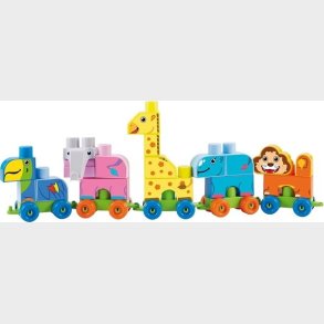 Ecoiffier Abrick Maxi - Zoo - Kasse Med 42 Klodser