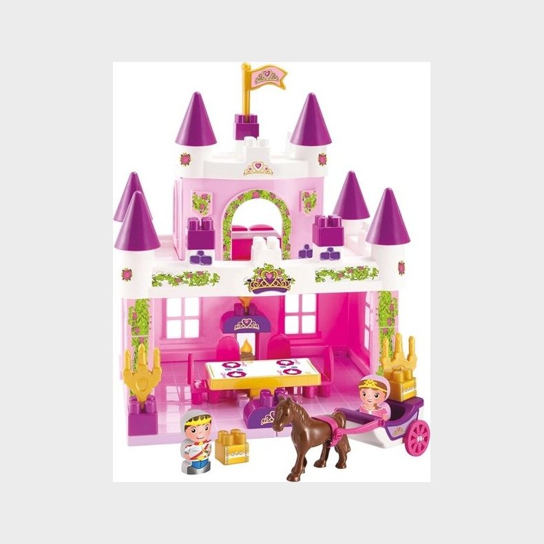 Slot Legetj Med Figurer - Ecoiffier Abrick