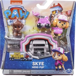 Paw Patrol - Skye Figur Med Tilbehr - Hero Pups