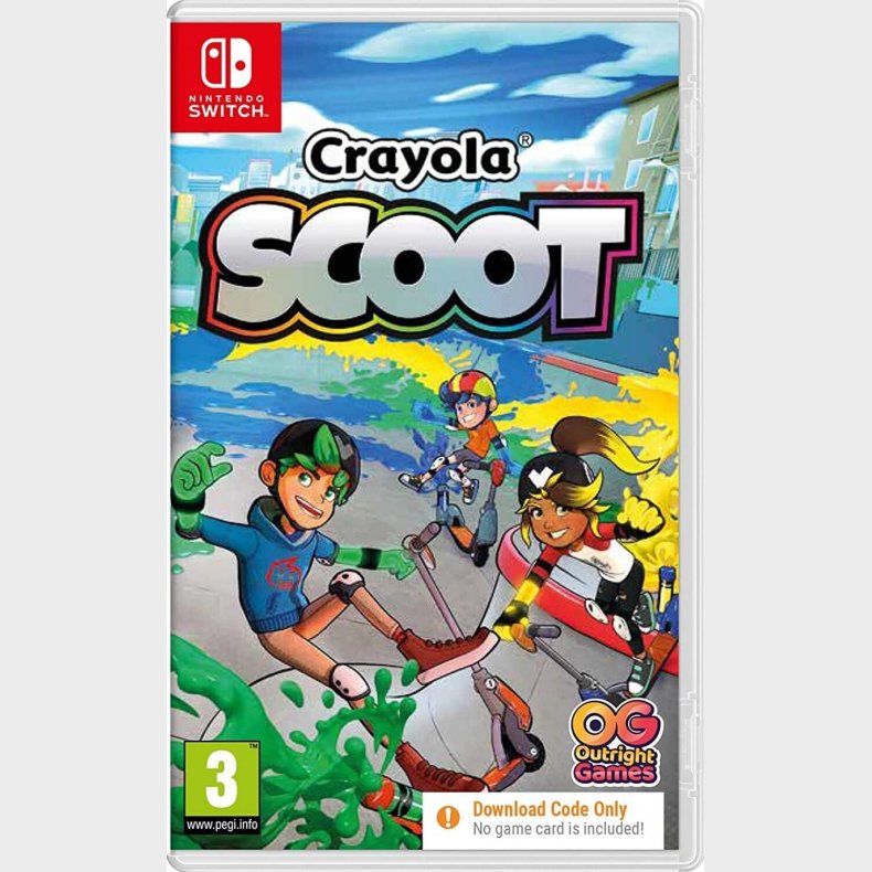 Crayola Scoot ( Code In A Box) - Nintendo Switch