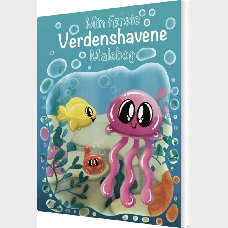 Min Frste Malebog - Verdenshavene - Mia Maniell - Bog