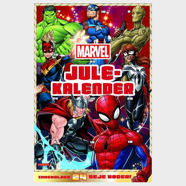 Marvel Julekalender Med 24 Bger