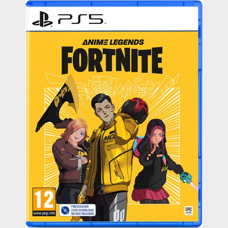 Fortnite: Anime Legends Pack (code In A Box) - PS5