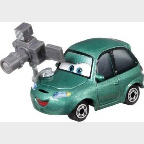 Disney Cars Bil - Dash Boardman - Die-cast Metal - 1:55