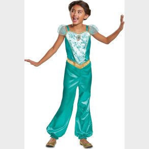 Jasmine Kostume Til Brn - Aladdin - 104 Cm