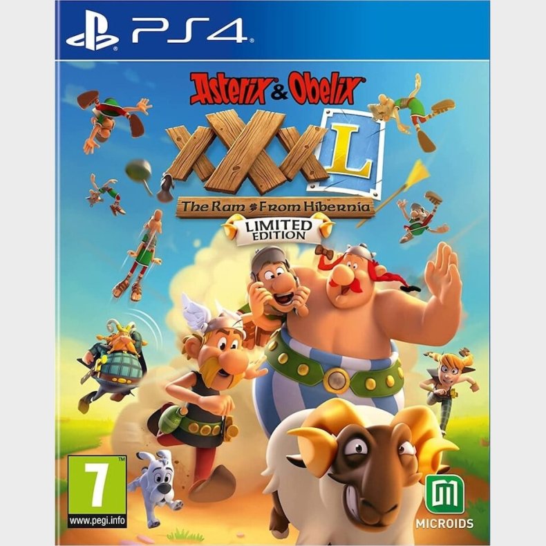 Asterix &amp; Obelix Xxxl: The Ram From Hibernia (limited Edition) - PS4