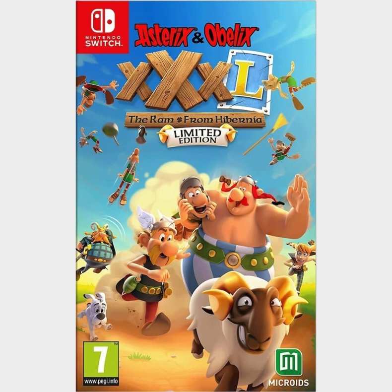 Asterix &amp; Obelix Xxxl: The Ram From Hibernia (limited Edition) - Nintendo Switch