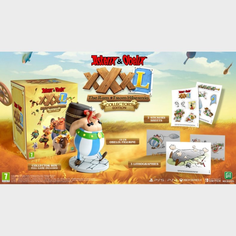 Asterix &amp; Obelix Xxxl - The Ram From Hibernia (collectors Edition) - PS4