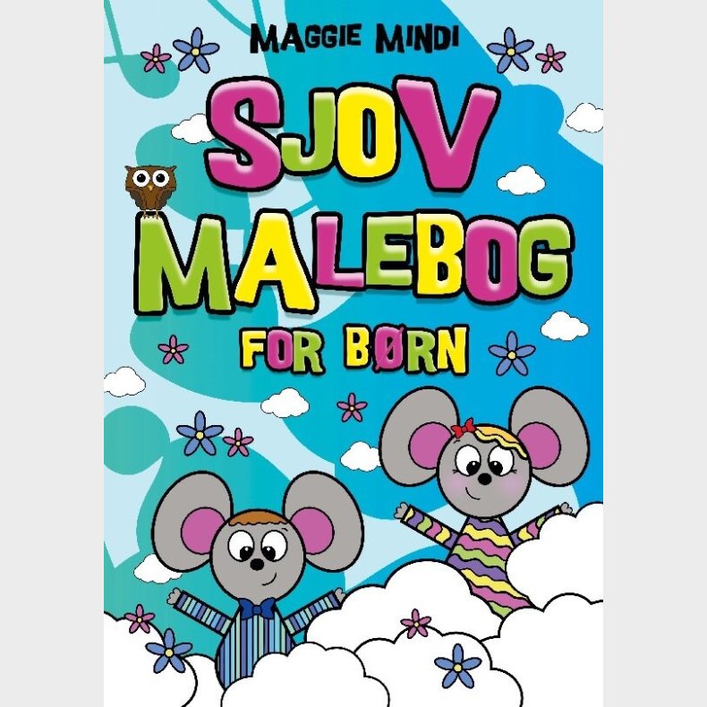 Sjov Malebog For Brn - Maggie Mindi - Bog