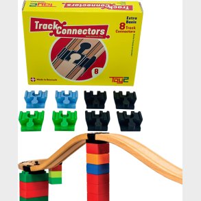 Toy2 Track Connectors - Extra Basis - 8 Dele