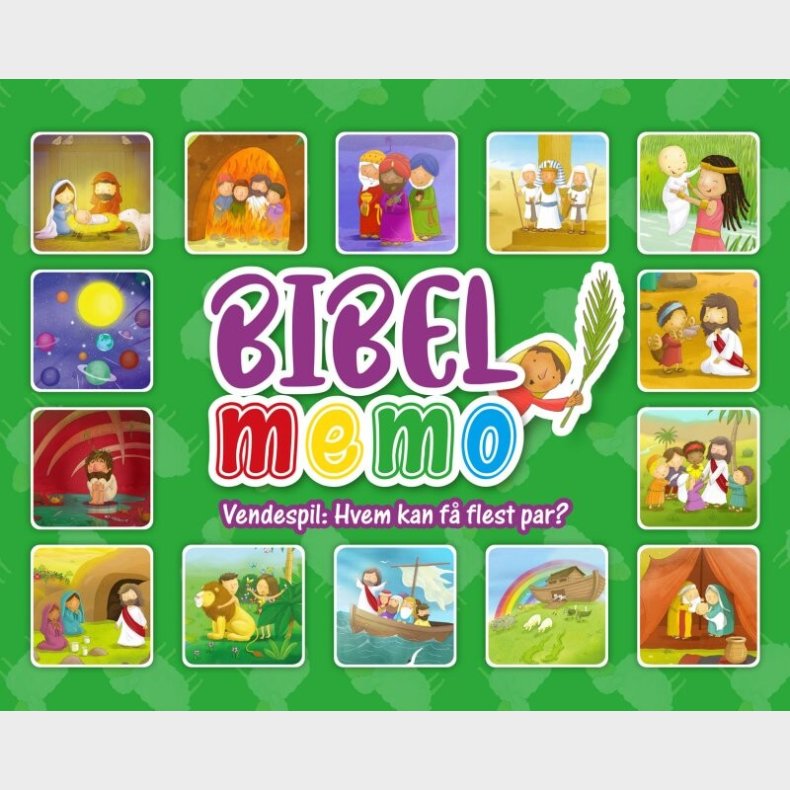 Bibel Memo - Vendespil Til Brn