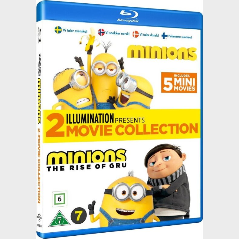 Minions 1 + 2 - Blu-Ray