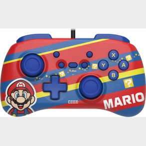 Hori - Nintendo Switch Horipad Mini Controller - Super Mario - Rd Bl