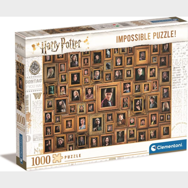 Harry Potter Puslespil - Billedrammer - 1000 Brikker - Clementoni - Impossible