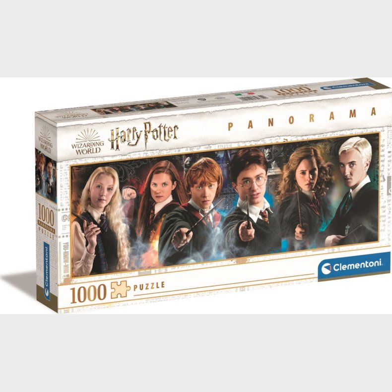 Harry Potter Puslespil - Panorama - 1000 Brikker - Clementoni