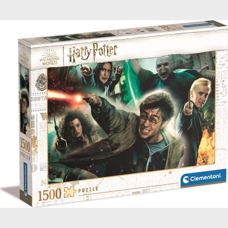 Harry Potter Puslespil - 1500 Brikker - Clementoni