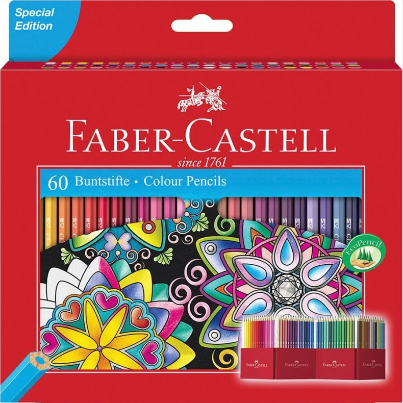 Faber-castell - Farveblyanter - 60 Stk