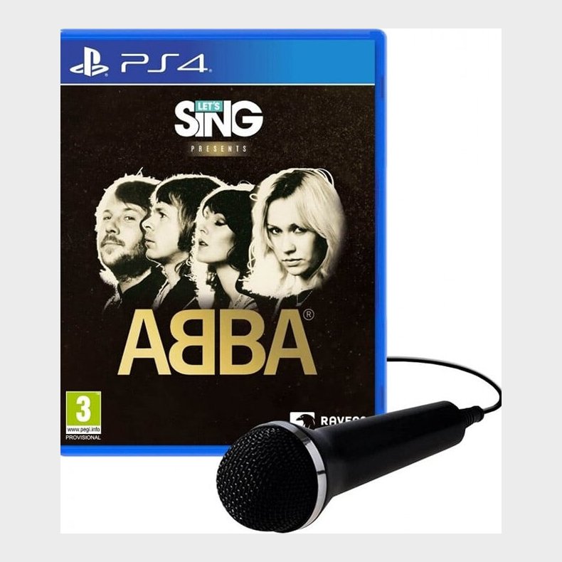 Let's Sing: Abba - Single Mic Bundle - PS4