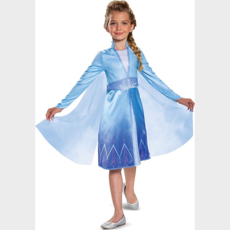 Frost - Elsa Kostume Til Brn - 104 Cm