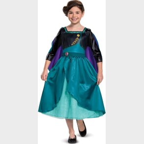 Frost - Dronning Anna Kostume Til Brn - 116 Cm