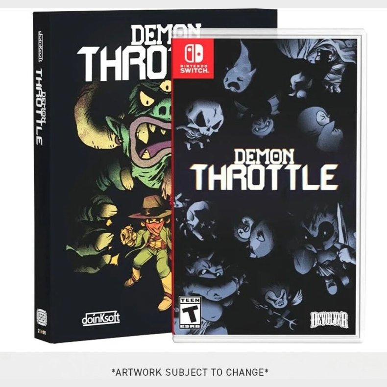 Demon Throttle - Deluxe Edition (special Reserve Games) (import) - Nintendo Switch