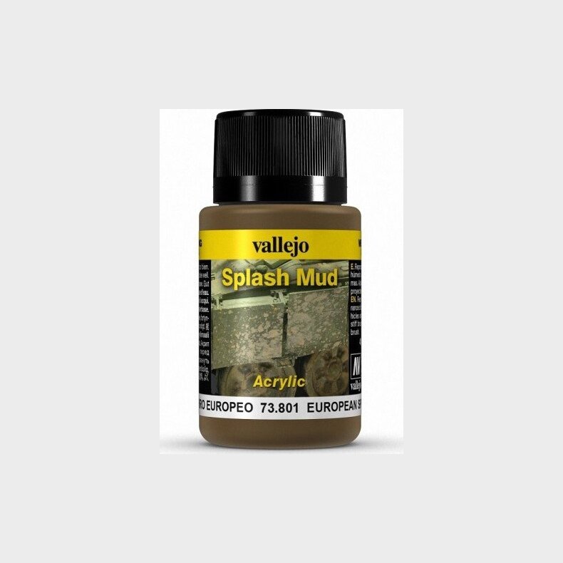 Vallejo - Splash Mud - European 40 Ml