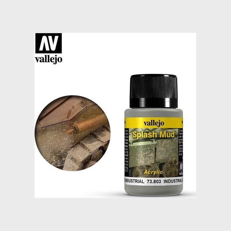 Vallejo - Industrial Splash Mud Acrylic 40 Ml - 73803