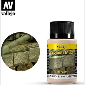 Vallejo - Splash Mud - Light Brown 40 Ml