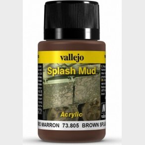 Vallejo - Splash Mud Acrylic - Brown 40 Ml
