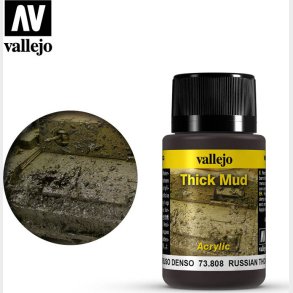 Vallejo - Thick Mud Acrylic Medium - Russian 40 Ml