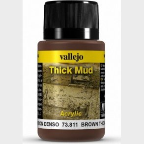 Vallejo - Thick Mud - Brown 40 Ml
