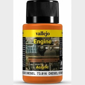 Vallejo - Engine Effects - Diesel Stains 40 Ml