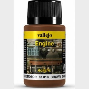 Vallejo - Engine Effects - Brown Soot 40 Ml