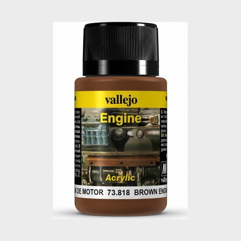 Vallejo - Engine Effects - Brown Soot 40 Ml