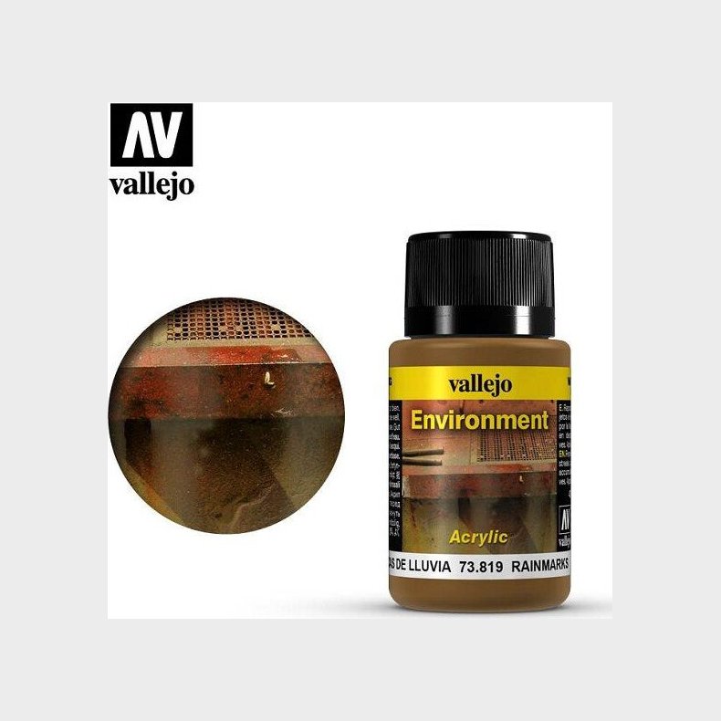Vallejo - Environment Effects - Rainmarks 40 Ml