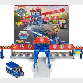 Paw Patrol Legetj - Big Truck Pups - Truck Shop Hovedkvarter Legest