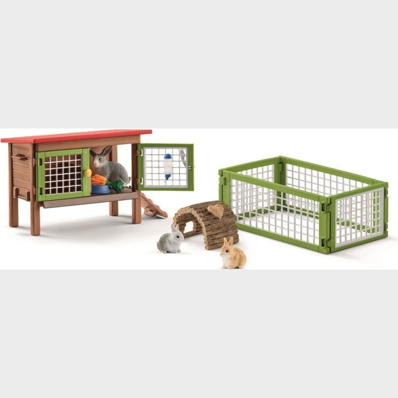 Schleich Farm World - Kaninbur Legest - 42420