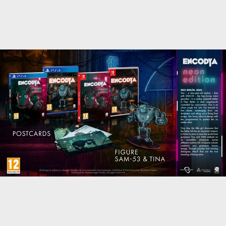 Encodya (neon Edition) - Nintendo Switch