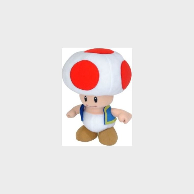 Super Mario Bamse - Toad - 20 Cm