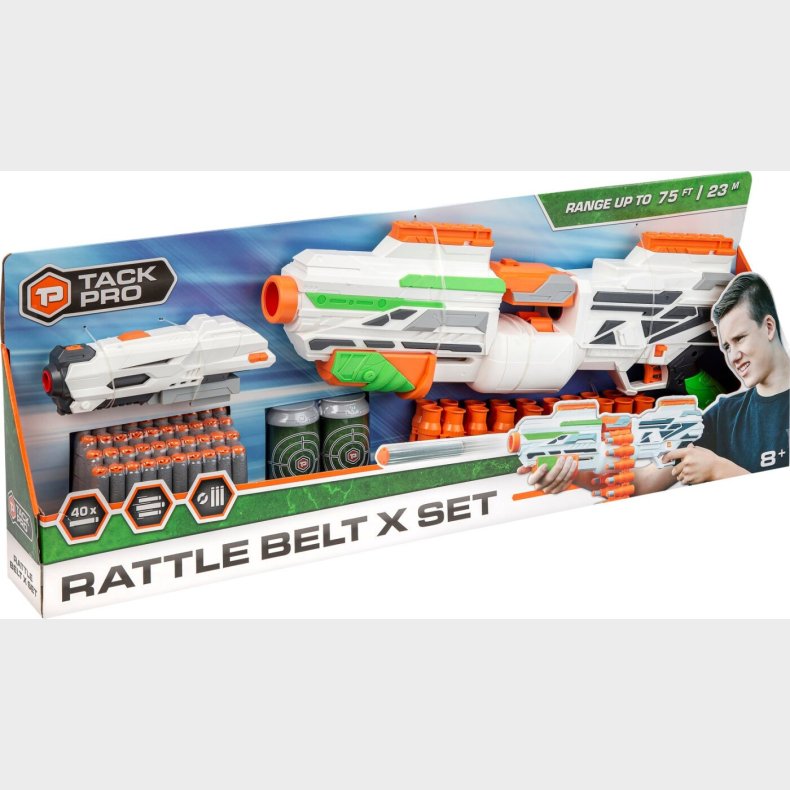 Tack Pro - Rattle Blaster Inkl. 40 Darts - 50 Cm - Gonher