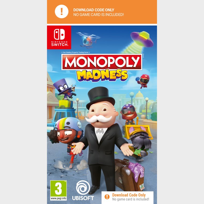 Monopoly Madness (code In A Box) - Nintendo Switch